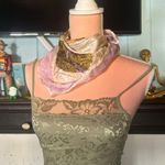 Vintage Souvenir Austria Scarf White Photo 3