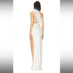 Revolve MADEBYILA Emma Gown in White Sz M Photo 3