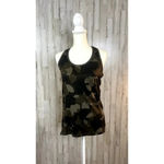 Athleta  Women's‎ Small Limitless Camo Keyhole Tank Top Multicolor Racerback Photo 2