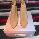 Lisa Vicky Tortilla Pull On Pointed Toe Stiletto Dress Bootie Boot Tan Size 8.5 Photo 0