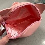 2 Pcs Crossbody Bags, Cute Soft Silicone Coin Purse with Adjustable Shoulder Strap Photo 4