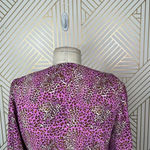 Baum Und Pferdgarten Miandah Blouse Fuchsia Leopard Size 36 / US 6 Pink Photo 8