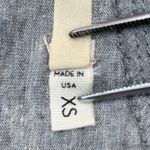 J Brand Women XS Gray Knit Tunic Top Short Sleeve Made in USA Photo 7