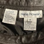 Rena Rowan  Vintage Dark Brown Leather Trousers Photo 3