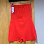 Wild Fable ButterBliss Strapless Romper in Cherry Red - Size Small Photo 1