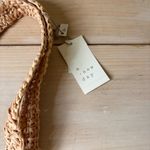 A New Day  NWT Women's Large Woven Straw Tote Bag Photo 1