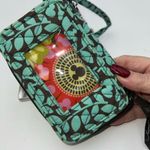 Vera Bradley Disney Parks  ID Wallet Wristlet Shower Vines Mickey Silhouette Photo 6