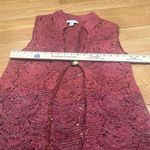 Coldwater Creek  long sweater vest  size medium. (10/12) Photo 5