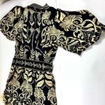 Farm Rio  Ainika Tropical Spendor Mini Dress Navy Blue XS NEW Photo 15