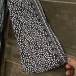 World Market Purple White Embroidery Global Side Splits Maxi Dress Small/Medium Size undefined Photo 3