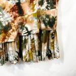 Vera Wang Simply XL Top Pleat Layered Tie Dye Lagenlook Ruffle Short Sleeve 603 Photo 10