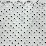 Julia Jordan  White Black Textured Scalloped Hem Half Sleeve Zip Back Dress Sz 6 Photo 12