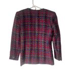 Valerie Stevens  Petites‎ Vintage 90s Size 2 XS Rainbow Tweed Wool Mohair Blazer Photo 3