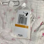 Hippie Rose  Junior’s Tie-Front Gauze Camp Shirt Floral White Button-Up Top Small Photo 7