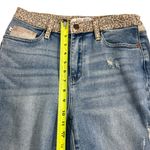 Judy Blue High Waisted Leopard Camo Slim Fit Light Wash Jeans Photo 8