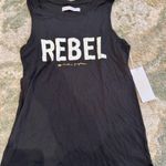 Spiritual Gangster  Black 'Rebel' Muscle Tee Photo 0