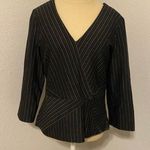 Etcetera Black and grey stripe  top Photo 0