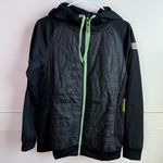 NWT Armada Black & Green Como Pullover Full Zip Jacket Photo 1