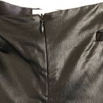 Cache Vintage 80s Shiny Black Pant Size 8 Photo 3