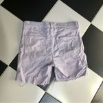 Gap Corduroy Cut Off Bermuda Shorts Light Purple Lilac Grey Tint Cutoffs Pastel Photo 3