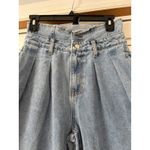 Cider  Light Wash High Waisted Wide Leg Pleated Denim Jeans Women's Size S Photo 1