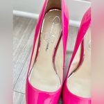Jessica Simpson  Parisah Perfectly Pink Patent Leather Platform High Heel Pumps Photo 6
