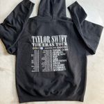 Gildan Taylor Swift The Eras Tour Black Hoodie Size Large Concert Merch Photo 4