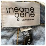 Insane Gene Light Wash Cotton Raw Hem Straight Jean Size 0/23 Blue Photo 8