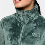 The North Face  Jacket Womens Small Green Osito II Fleece Pile Soft Hiking Outdoors Photo 1