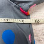 Misslook 1 Misslook Longsleeve button down collared polka dot shirt sz S Photo 7