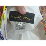 Night Moves Formal Dress Size 2 Rainbow Watercolor Rhinestones Prom Hoco Photo 10