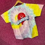 Airheads Smiley Red Balloon Logo Taffy Candy Promo Tie Dye L Photo 2