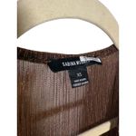 Sabina Musayev Carry Bronze Long Sleeve Maxi Dress Sz. XS Brown Photo 3