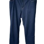 CHAPS  dark wash size 14  straight legs Daniella Curvy jeans Photo 0