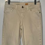 Anthropologie  Pilcro Mid Rise Skinny Jeans Cream Ivory Women’s 26 Photo 3