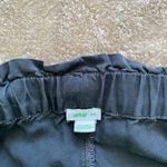 Aerie Dark Grey Flowy Tie Waist Comfortable Shorts Photo 3