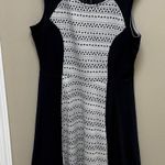 Maurice's Black and Cream Aztec Print Dress Photo 0