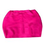 SKIMS NWT   KNIT SWIM MINI SKIRT In Magenta Pink Stretch SZ-3X Photo 5