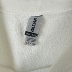 BRIDE Embossed White Crewneck Sweatshirt – Size Photo 3