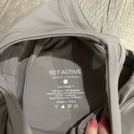 Set Active NWOT  High Neck Bra Top - Stone Photo 1