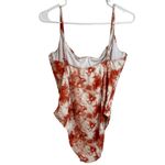 ONIA Swim Isabella Underwire Tie Dye One Piece XL Brick Red White Photo 6