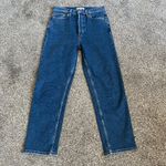 RE/DONE  70s Stove Pipe Jeans Ultra High Rise Size 28 Womens Straight Blue Photo 2