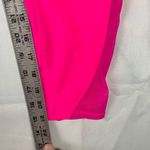 Good American  size 2 xs hot pink crop leggings mesh cutout athletic prep Photo 5