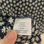 Madewell  Sleepwear Navy Daisy Floral Print Pajama Top Photo 4