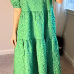 Le masterpiece Green balloon puff dress. S Photo 0