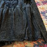 Free People xs black sparkly blouse Photo 7