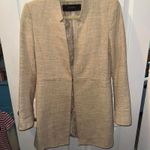 ZARA  Country Cream Mix Tweed Style Dress Jacket Photo 0
