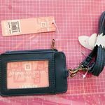 Stone Mountain  bonded leather mini wallet with removable shoulder strap Photo 0