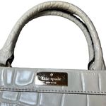 Kate Spade Bristol Drive Elissa Ivory Top Handle Bag Crocodile Embossed Luxury Photo 6