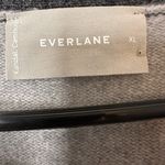 Everlane  2 Tone Gray Boxy Wool Cardigan NWOT Photo 3